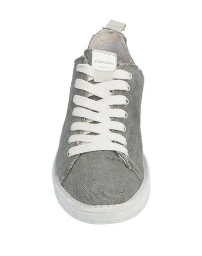 Shop Pànchic Sneakers In Military Green