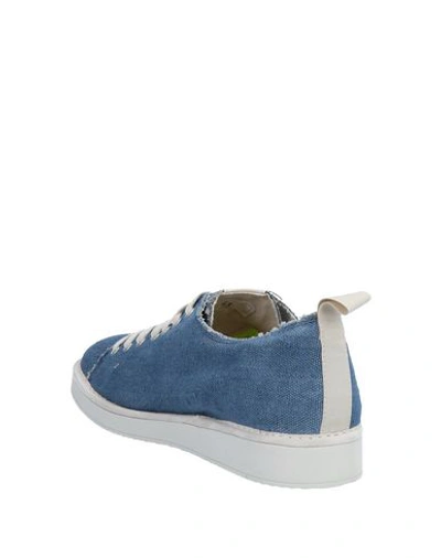 Shop Pànchic Panchic Man Sneakers Blue Size 12 Textile Fibers