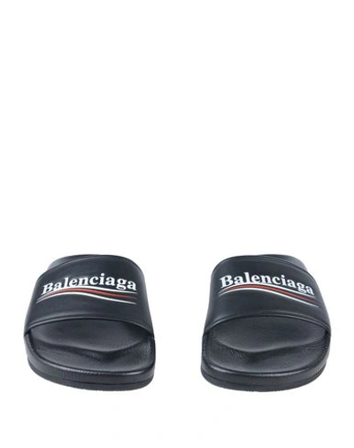 Shop Balenciaga Sandals In Black