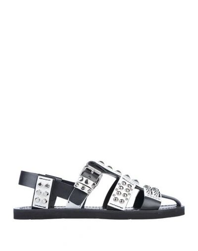 Shop Prada Sandals In White