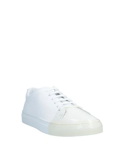 Shop Fabiano Ricci Sneakers In White