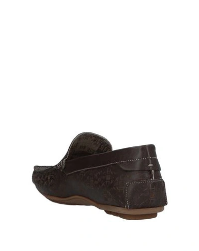Shop Fabiano Ricci Loafers In Brown