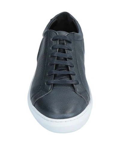 Shop Fabiano Ricci Sneakers In Dark Blue