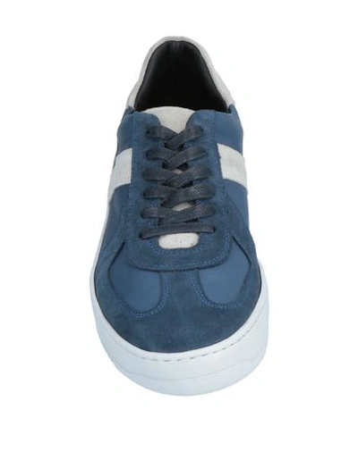 Shop Fabiano Ricci Sneakers In Dark Blue
