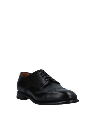 Shop Silvano Sassetti Laced Shoes In Black