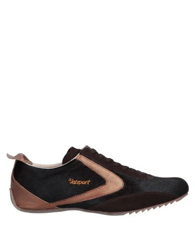 Shop Valsport Sneakers In Dark Brown