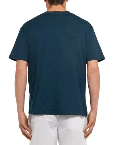 Shop Everest Isles T-shirts In Dark Blue
