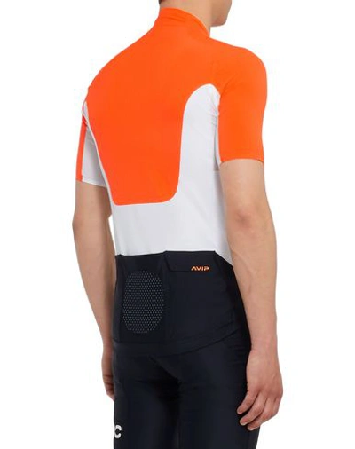 Shop Poc T-shirt In Orange