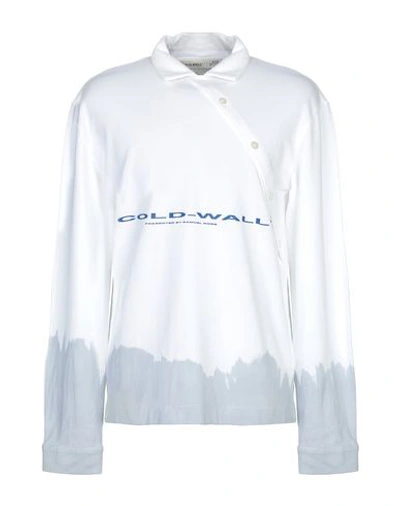 Shop A-cold-wall* Polo Shirt In White