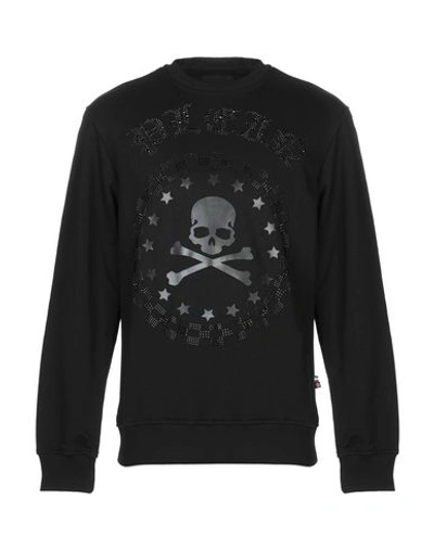 Shop Philipp Plein Sweatshirts In Black