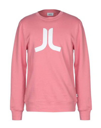 Shop Wesc Sweatshirt In Pink