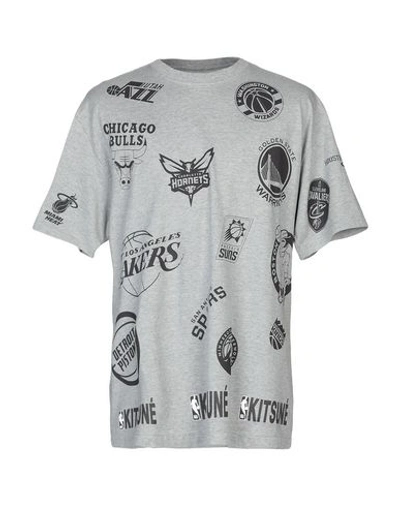 Shop Kitsuné T-shirts In Grey