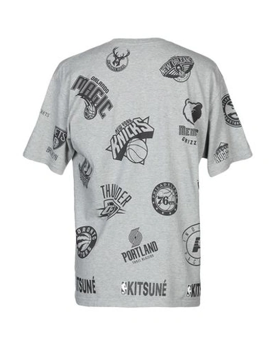 Shop Kitsuné T-shirts In Grey