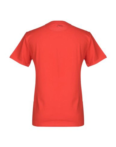 Shop Versace T-shirts In Red