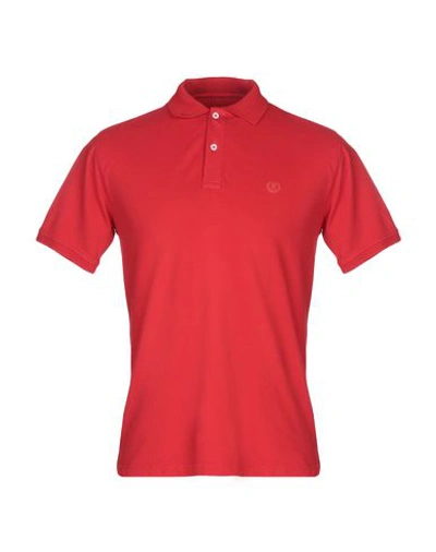 Shop Henri Lloyd Polo Shirt In Red