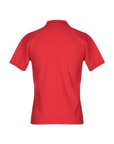 Shop Henri Lloyd Polo Shirt In Red