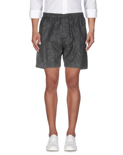 Shop Rough & Tumble Shorts & Bermuda In Steel Grey