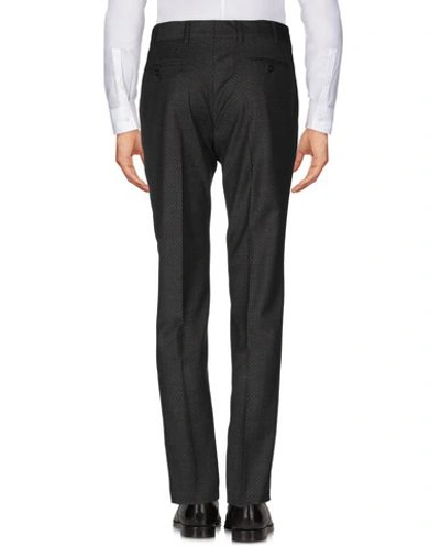 Shop Daniele Alessandrini Man Pants Steel Grey Size 36 Polyester, Viscose