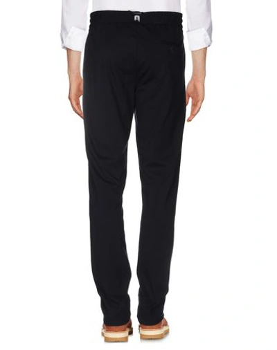 Shop Bernardo Giusti Casual Pants In Dark Blue