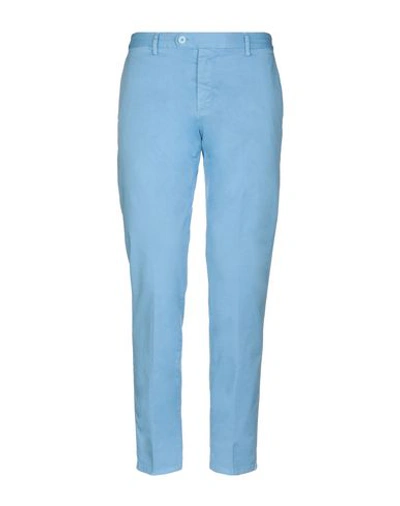 Shop William Casual Pants In Sky Blue
