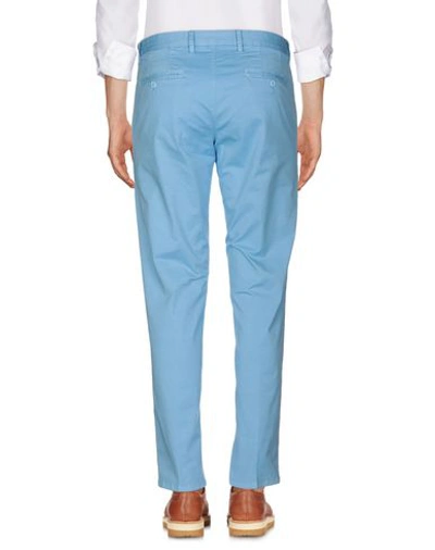 Shop William Casual Pants In Sky Blue