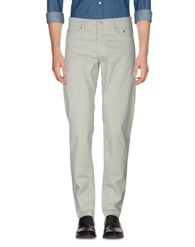 Shop Siviglia Man Pants Light Grey Size 30 Cotton, Elastane
