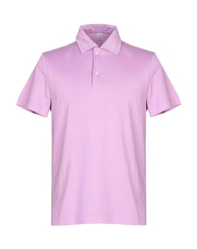 Shop Aspesi T-shirt In Light Purple