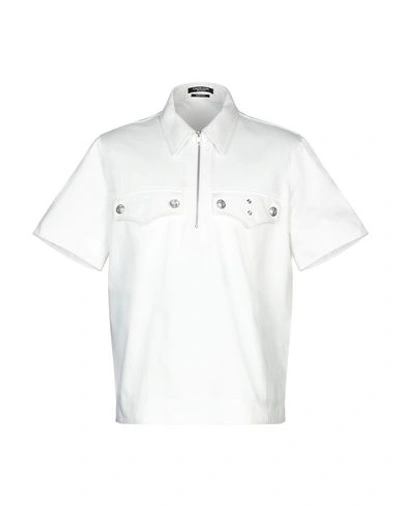 Shop Calvin Klein 205w39nyc Polo Shirt In White