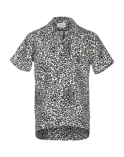 Shop Libertine-libertine Patterned Shirt In Beige