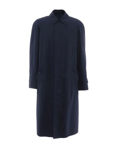 Shop Valstar Overcoats In Dark Blue