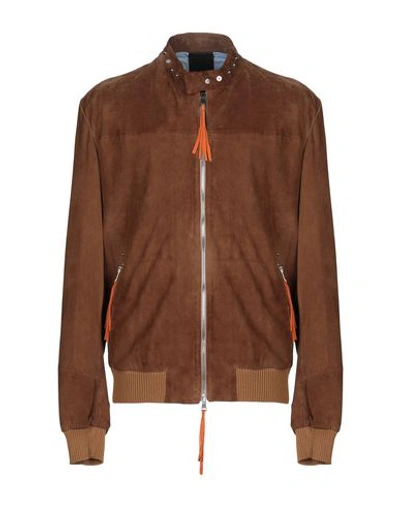 Shop Giocasta Bomber In Brown