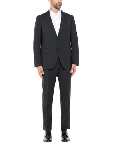 Shop Tombolini Man Suit Steel Grey Size 50 Virgin Wool, Lycra