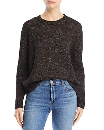 Shop John And Jenn John + Jenn Lucien Multicolor Knit Crewneck Sweater In Sparkle Blue