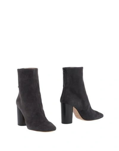 Shop Isabel Marant Ankle Boot In Steel Grey