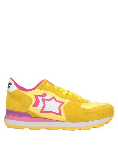 Shop Atlantic Stars Sneakers In Yellow