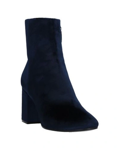 Shop Balenciaga Ankle Boots In Dark Blue