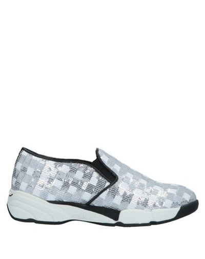 Shop Pinko Sneakers In Silver