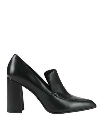 Shop Deimille Loafers In Black