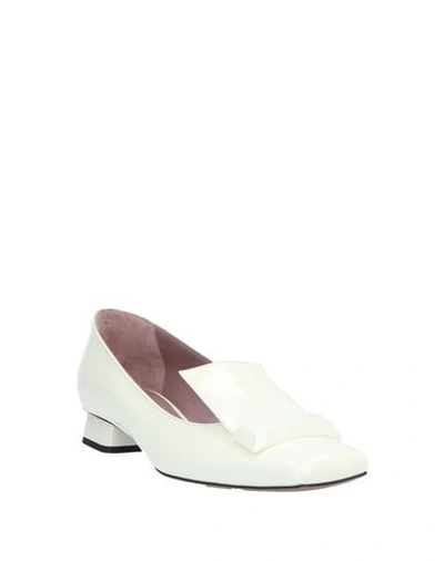 Shop Rayne Loafers In Ivory