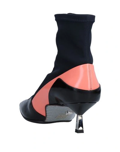 Shop Versace Ankle Boot In Dark Blue