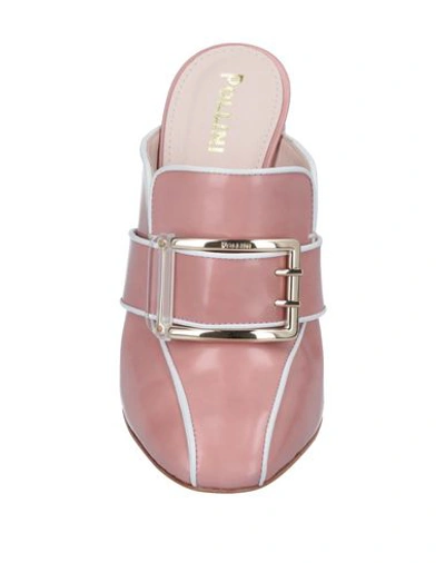 Pollini Mules & Clogs In Pink