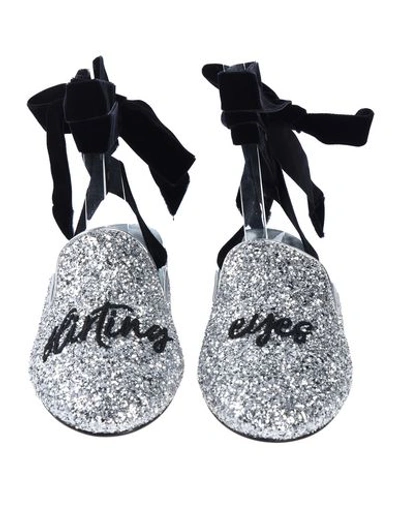 Shop Chiara Ferragni Loafers In Silver