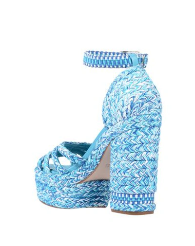 Shop Antolina Paris Sandals In Turquoise