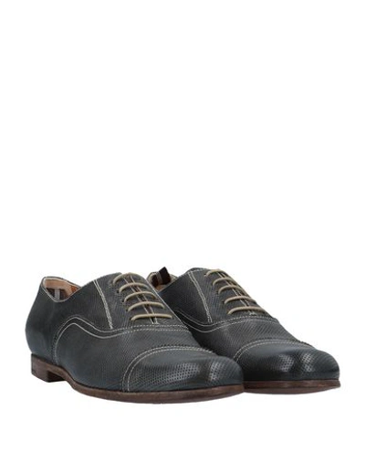 Shop Church's Laced Shoes In Dark Blue