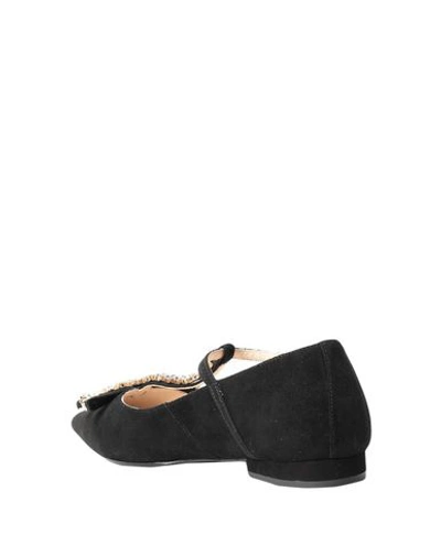 Shop Anna Baiguera Ballet Flats In Black