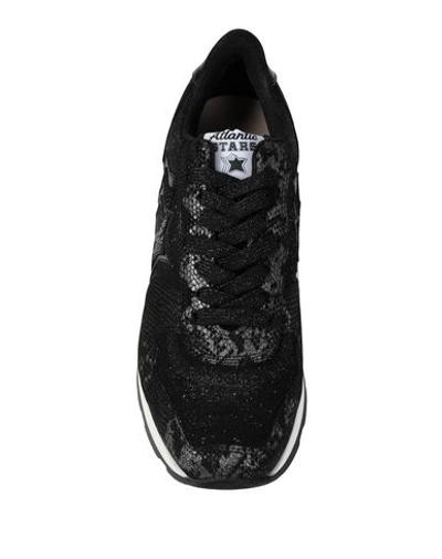 Shop Atlantic Stars Vega Woman Sneakers Black Size 7 Calfskin, Nylon