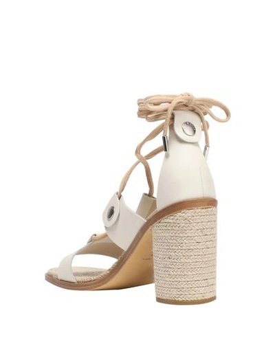 Shop Rag & Bone Sandals In Ivory