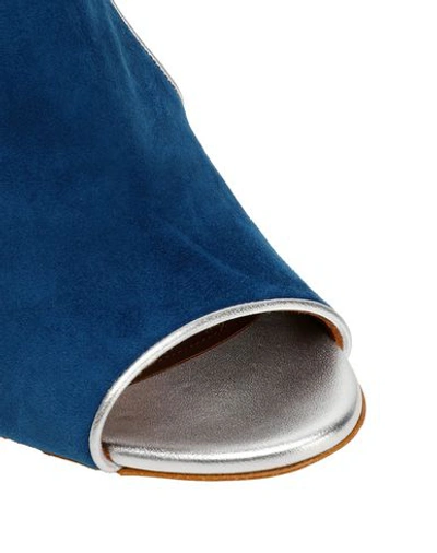 Shop Malone Souliers Loafers In Slate Blue