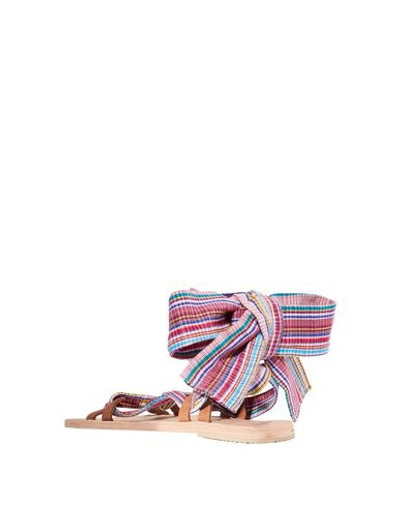 Shop Brother Vellies Sandals In Pink
