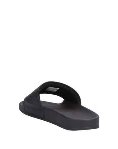 Shop Y-3 Sandals In Black